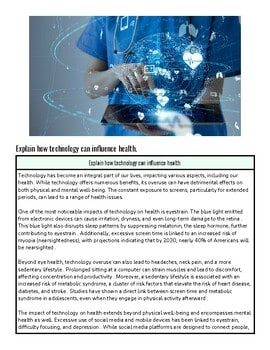 Healthcare professional using digital technology to explain health concepts with holographic interface.