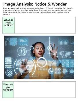 Young girl interacting with futuristic digital interface, exploring technology and innovation in education.