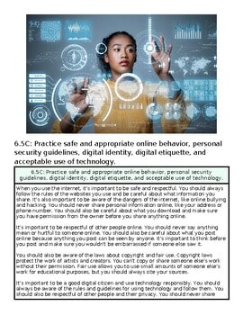 Young woman interacting with futuristic digital interface, representing online learning and digital education tools.