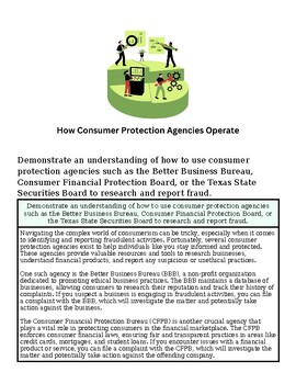 original-12664375-1.jpg Illustration of how consumer protection agencies operate, showing various figures and symbols representing research, regulation, and enforcement activities.