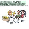 original-12782142-1.jpg Children engaging in a homeschool science activity with paper stars and a box of supplies.