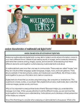 original-13846937-1.jpg Multimodal texts concept with a student in classroom setting, colorful decorations, and educational materials.