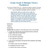 original-14114752-1.jpg Homeschool Resource Co. educational worksheet for grade 6 students with multiple choice questions on character setting and story elements.