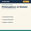 philosophers-cover Philosophers in Debate | Ethics & Critical Thinking Activities Grades 8-12