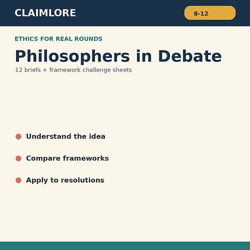 philosophers-cover Philosophers in Debate | Ethics & Critical Thinking Activities Grades 8-12