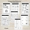 CKEHRMD Worksheets Preview Homeschool Resource Co. phonics and early literacy image set featuring C/K sounds, picture cards, and printable worksheets for foundational reading skills.