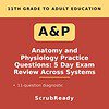 scrubready-nursing-a-p-exam-week-study-pack-five-days-of-mixed-review-across-bo.jpg Educational poster for 11th grade to adult anatomy and physiology practice questions, featuring a 5-day exam review across systems by ScrubReady.