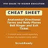 scrubready-nursing-anatomical-directional-terms-and-body-planes-quick-sheet-wit.jpg Homeschool Resource Co. 9th Grade Anatomy Cheat Sheet with terms, body planes, bell ringer, and exit ticket for higher education.