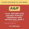 scrubready-nursing-liver-gallbladder-and-bilirubin-case-study-bundle-for-a-p-ii.jpg Educational book cover on liver, bilirubin, and jaundice practice questions for higher education students.