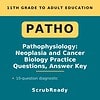 scrubready-nursing-pathophysiology-for-nursing-students-neoplasia-and-cancer-bi.jpg Educational book cover for Patho: Pathophysiology, Neoplasia, and Cancer Biology Practice Questions and Answer Key for adult education and homeschooling.