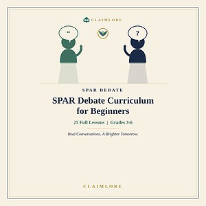 SPAR Debate Curriculum for Beginners | 25 Lessons | ClaimLore